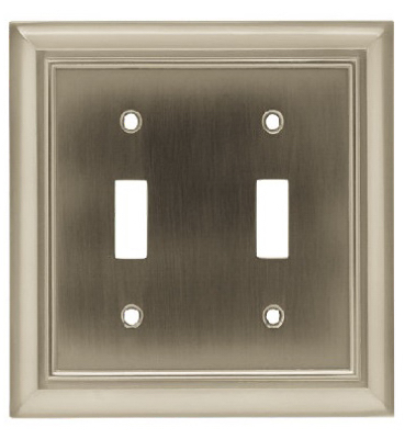 Nickel Arch 2G Toggle Plate