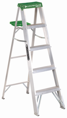 5'ALU HSEHLD Stepladder