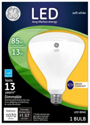 GE 13W BR40 LED Bulb