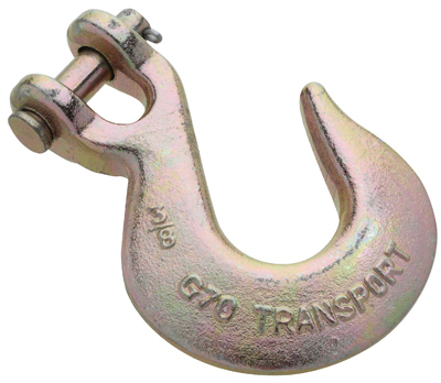 3/8" YEL Clevis Slip Hook