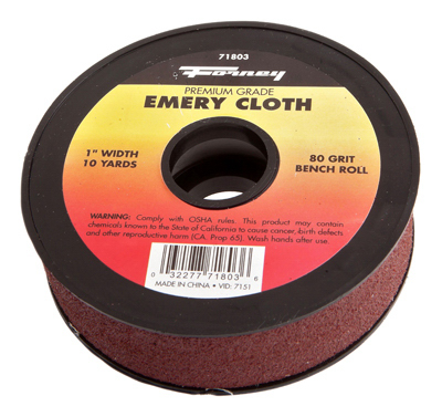 80G 1"x10YD Emery Cloth