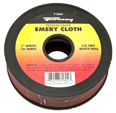 120G 1x10YD Emery Cloth