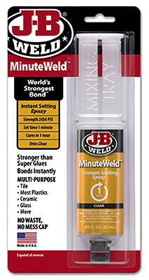 JB MinuteWeld 25ml Syringe