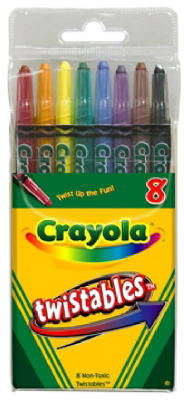 Crayola 52-7408 Twistable Crayon, Assorted