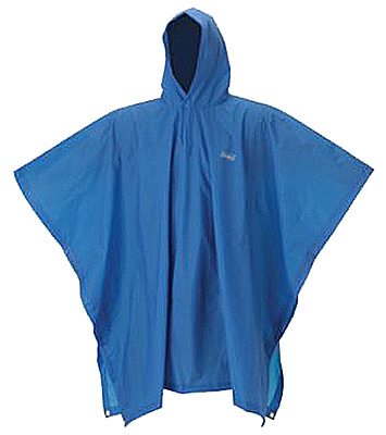 Coleman 2000020457 Rain Poncho, EVA, Blue, Full-Coverage Collar, Side Snap