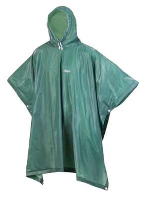 Adult GRN Rain Poncho