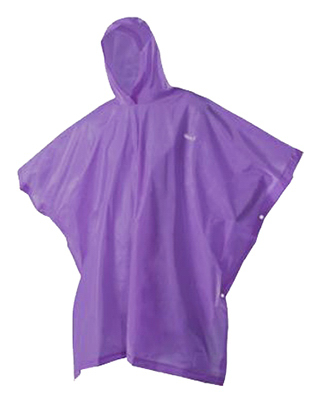 Youth Purp Rain Poncho