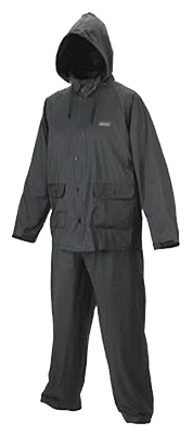 Adult XL BLK Rain Suit