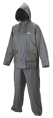 Adult 2XL BLK Rain Suit