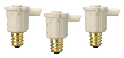 3PK Candelabra with Photocell