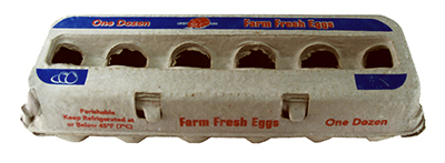 XL Paper Egg Carton 50/Case