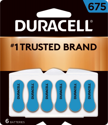 DURA6PK 675Hear Battery