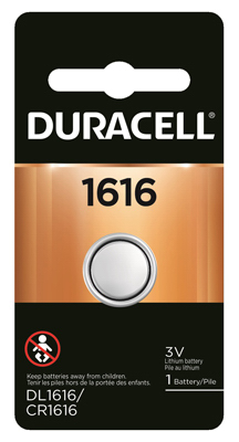 Duracell 3V 1616 Entry Battery