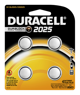 DURA4PK 3V 2025 Battery