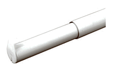 48-73 WHT Closet Rod