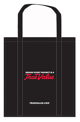 TV Black Re-Usable Shopping Bag