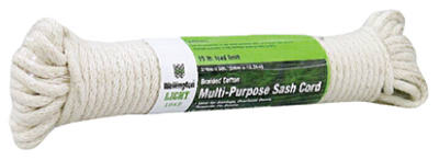 3/16"x50' NAT Sash Cord