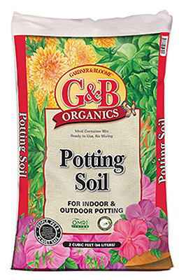 Gardner & Bloome Organic Potting Soil, 2 cu. ft.
