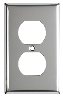 CHR 1G DPLX Wall Plate