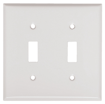 WHT 2G TOG Wall Plate Steel