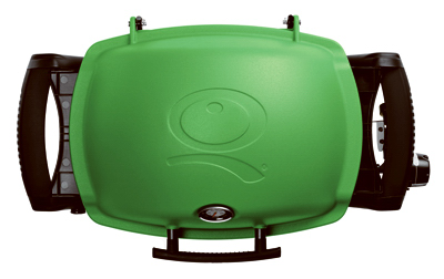 Weber Q1200 Portable Gas Grill, Green