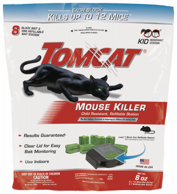 Tomcat Refillable Mouse Station