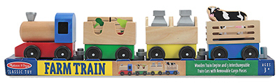 Wooden Farm Train