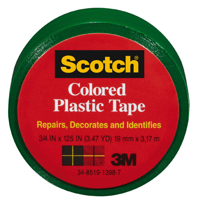 3/4x125 GRN Plas Tape