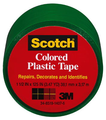 1-1/2x125 GRN Plas Tape