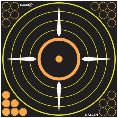 5PK12" Bullseye Target