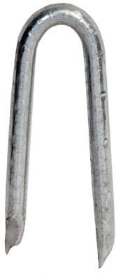 Fence Staples, Hot-Dipped Galvanized, 1", 5 lb.