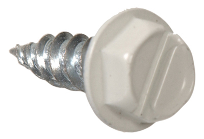 LB 7x.5 WHT Gutt Screw