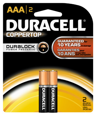 DURA2PK AAA Alk Battery