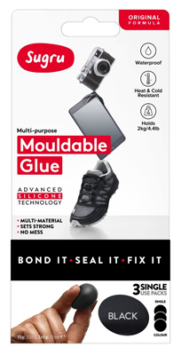 Sugru 3PK BLK Mold Glue