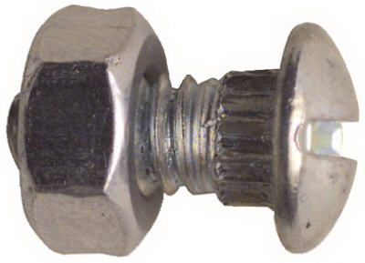 12PK Ribb Neck Bolt/Nut