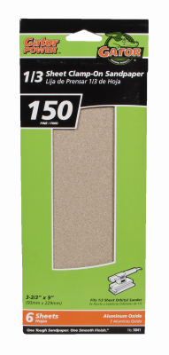 6PK 3-2/3x9 150G Sanding Sheets