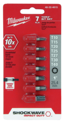 7PC Torx Bit Set