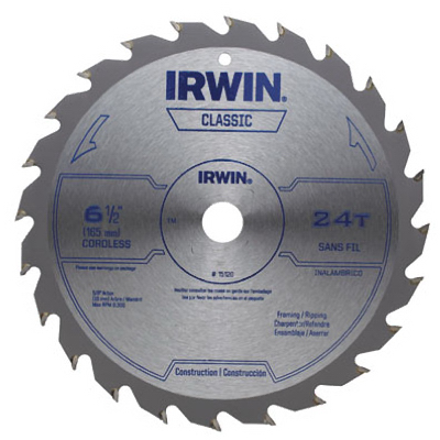 6.5" 24T Circ Saw Blade