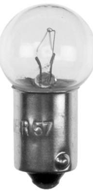 Wagner BP57 Automotive Bulb, 12 V, 3.36 W, Miniature Lamp, Bayonet Base,