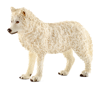 Schleich-S 14742 Animal Toy, 3 to 8 years, Artic Wolf, Plastic
