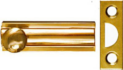2" Solid Brass Surface Bolt