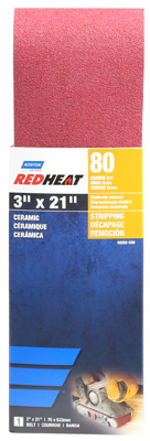 3x21 80g RedHeat Sand Belt
