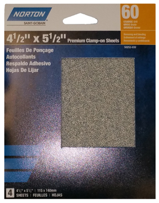 4PK 80G 1/4 Clamp Sheet