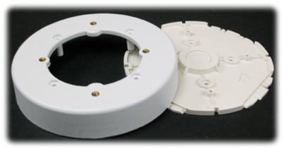 White Round Fixture Box