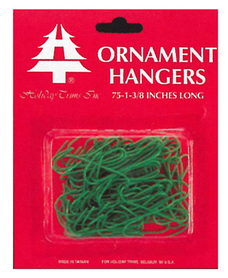 75CT GRN Ornament Hook