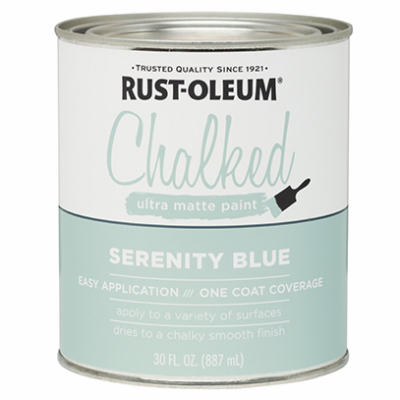 Rust-O 30OZ Blue Chalked Paint