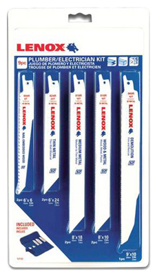 8PC Recip Blade Set