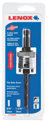 5L Snap Hole Saw Arbor
