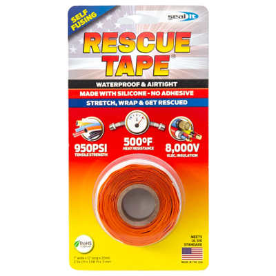 1"x12' ORG Rescue Tape
