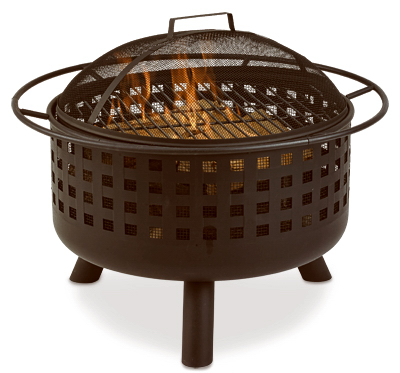 City LGT Memph Fire Pit Wood